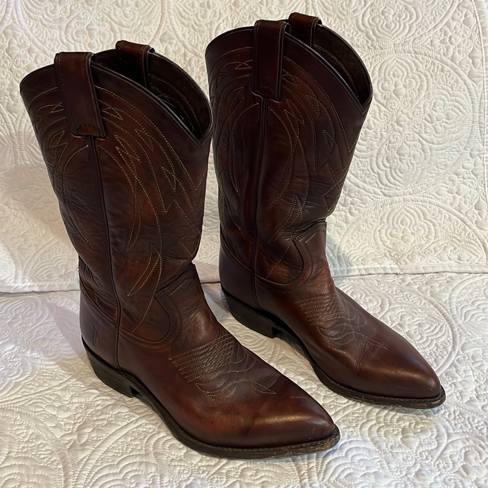 Frye cowboy / western boots, size 9 1/2